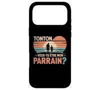 Uncle Would You Be My Godfather Gift Request Future Godfathe Coque pour iPhone 17 Pro Max