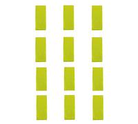 UncleS 12 Pièces Jantes Autocollants Réfléchissants Réflecteur De Cyclisme pour Roues Vélo Montagne Sécurité Cyclisme Bande Réfléchissants Roue