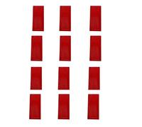 UncleS 12 Pièces Jantes Autocollants Réfléchissants Réflecteur De Cyclisme pour Roues Vélo Montagne Sécurité Cyclisme Bande Réfléchissants Roue