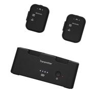 UncleS 2 4 GHz Monitor d'oreille sans Fil Incarnable Contrôle Volumétrique Réglable 24 Bits Transmission en Direct Équipement De Moniteur De L'oreille sans Fil