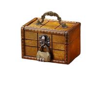 UncleS 3. Boîte De Rangement Portable En Bois Massif Vintage Pour Maison Salon Et Bijoux Accessoires À Main Transporter Des Cercuets Rangement En Bois