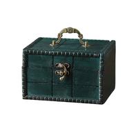 UncleS 3. Boîte De Rangement Portable En Bois Massif Vintage Pour Maison Salon Et Bijoux Accessoires À Main Transporter Des Cercuets Rangement En Bois