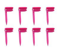 UncleS 8 Lots De Pinces en Plastique Type Lourd Résistantes Intempéries À Linge Tente pour Activités Plein Air Plage Salle Sport Polyvalente en Plein Air