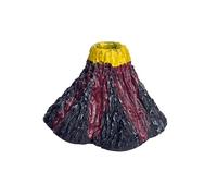 UncleS Aquariums Amphibiens Cachettes Abri À Crevettes Accessoire pour Améliorer L'esthétique des Poissons Ornements De Volcan