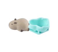 UncleS Belle forme animale moules mignons pas écurie Capybaras Blancmange Silicone pour puddings légers Traitement fondant Silicone