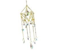 UncleS Belles suspensions en cristal Attrape-soleil suspendus pour améliorer les environnements Salon et bureaux Superbe cristal de qualité