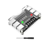 UncleS Bloc d'alimentation pour ordinateur 24 broches femelle vers USB 3,30 V 5 V 12 V Connecteurs Carte de développement Affichage LED numérique Module d'alimentation USB Carte d'extension