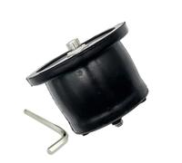 UncleS Bouchon De Nettoyage D'égout Doté d'une Poignée Clé Allen Amovible Construction en Acier Inoxydable Et en Caoutchouc pour Tuyaux Marins Bouchon Vidange À Faible Entretien