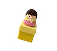 UncleS Bouddha portable Son Porte-clés Bouddhiste Accessoires Ornement suspendu Porte-clés élégant pour un usage quotidien Clé en métal Convient