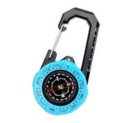 UncleS Boussole À Mousqueton Étanche Guide Directionnel Portable pour Sports De Plein Air Boussole Poche Accessoire Randonnée pour La Randonnée Et Le Camping