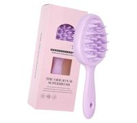 UncleS Brosse exfoliante douce 2 en 1 pour le corps, luffa doux pour peaux sensibles, douche, cheveux, cuir chevelu, masseur