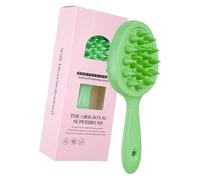 UncleS Brosse exfoliante douce 2 en 1 pour le corps, luffa doux pour peaux sensibles, douche, cheveux, cuir chevelu, masseur