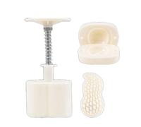 UncleS Cacahuète Persimmon Dessert Maker Moule Midautumn Pâtisserie Outil de Biscuits Moule à Biscuits Moule à Biscuits Tampon et Presse de Couture pour Pâtisserie Mariage