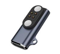 UncleS Convertisseur de charge avec lumière pour casque - Adaptateur de charge de type C à 4 broches - Interfaces de type C