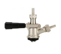 UncleS Coupleur de brassage de bière Distributeur de fûts Draft Tap Award Flows Control Switches en acier inoxydable Texture Conception Kegerator