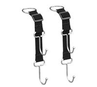 UncleS Crochets De pour Appui-tête Voiture Robuste avec Longueur Réglable Sièges Multifonctions en Polyester Paire Crochets