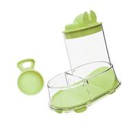 UncleS Distributeur de nourriture transparent pour hamster - Pour observation des aliments - Systèmes de distribution automatique - Alimentation constante - Mangeoire détachable pour hamster