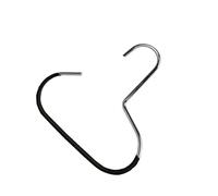 UncleS Écharpe en acier robuste et cintre de ceinture pour penderie Crochets non glissants pour un stockage efficace des chapeaux de cravate et des accessoires Anneaux métalliques Cintres