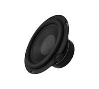 UncleS Enceinte ronde de 20,3 cm - Caisson de basses - 4 Ohm - 100 W - Compatible Bluetooth - Amplificateur rond en caoutchouc