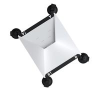 UncleS Ensemble De Voiture avec Fenêtre Sécurisée Réglable À Rotation 360 degrés Installation Rapide pour Fenêtre Sécurisé par Satellite