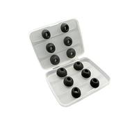 UncleS Ensemble D'embouts Auriculaires Ergonomiques Boîte De Transport Hygiénique pour Bouchons d'oreille De Conception Anti-Transpiration Et Antidérapants 12 Pièces