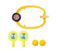 UncleS Ensemble D'entraîneur De Tennis Table Suspendu avec À Pagaies Entraîneur Suspendu D'intérieur Réglable pour Jeu Porte Ping-Pong