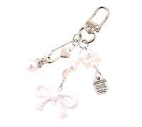 UncleS Esthétique Porte-clés Beau Sac Pendentif Breloque Papillon Porte-clés Magie pour Femmes Porte-monnaie Sac à Dos Décorations Cadeaux Accessoires de Charme, K4612