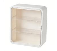 UncleS Étagère murale réglable à plusieurs niveaux - Boîte de rangement transparente pour figurines d'anime, jouet et protection contre la poussière