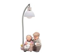 UncleS Figurine décorative de couple âgés
