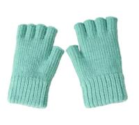 UncleS Gants à doigts de couleur fixes Gants épais Chauffe-mains tricotés Écran tactile pour écrire École de lecture quotidienne École de bureau Respirant