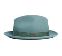 UncleS Gâteau de porc en laine Homburg Top Laine Panama Chapeau Surprise Cadeau pour ami Père Oncle Haut décontracté pour les femmes, Matcha Green, taille unique