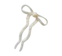 UncleS Grandes épingles à cheveux en forme de nœuds en acétate français - Accessoires de coiffure pour femme - Postiches à cheveux tendance