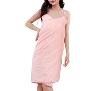 UncleS High Densities Corals Fleece Bathrobe Loungewear Easy Caring Casual Wear for Winter Relaxation Corals Fleece Bathrobe