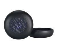 UncleS Housse De Coussin d'oreille Souple en Cuir Protéiné 1 Paire pour Écouteurs PowerConf H700 H500 Éponges Protège-Oreilles Manchon De Casque