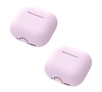 UncleS Housse De Protection Antidérapante en Silicone Solide avec Moule Précis Protecteur en Silicone Anti-Chute Adapté Écouteurs sans Fil Housse De Protection Souple avec Bouchons Anti-poussière