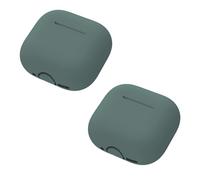 UncleS Housse De Protection Antidérapante en Silicone Solide avec Moule Précis Protecteur en Silicone Anti-Chute Adapté Écouteurs sans Fil Housse De Protection Souple avec Bouchons Anti-poussière