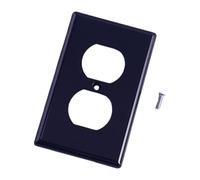 UncleS Interrupteurs résistants à la chaleur Couvre la plaque de base Conteneur mural standard Interrupteur de lumière Couvre la plaque de base