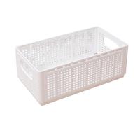 UncleS Japanese Foldable Organiser Bin Sturdy PP Construction Divided Sections for Socks Bras Underwear Organization Tool Foldable Organiser Bin