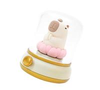 UncleS Kapibala Veilleuse vintage au kérosène LED douce à intensité variable pour chambre d'enfant Décoration de chambre d'enfant Lampe Capybara