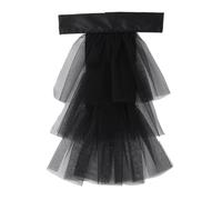 UncleS Lace Jabot Collar Victorian Theme Party Neckwear Cosplay Accessory for Halloween Teaparty Dressingup Neckpiece Ruffled Neck