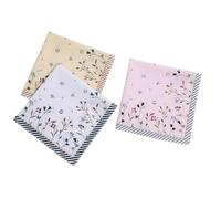 UncleS Lady Square Mandkerchief Cotton Flower Women Child Print Face Coundre Main Serviette Hanky Wedding Femmes Coton Mandkerchief