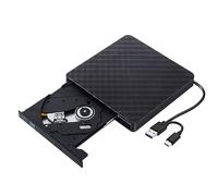 UncleS Lecteur De Disque Optique Externe USB3.0 Type C Portable pour L'installation Sauvegarde Données USB Externe