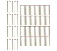 UncleS Lot de 100 agitateurs en bois naturel pour café de 12,7 cm