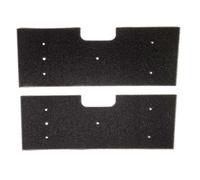 UncleS Lot de 2/4 filtres à peluches lavables et réutilisables en mousse de coton pour lave-linge et sèche-linge