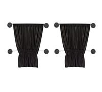 UncleS Lot de 2 parasols de voiture pour protection de fenêtre latérale, rideaux de fenêtre de réglage, parasols, ensemble de parasols pour bébés et animaux de compagnie