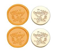 UncleS Lot de 2 tampons d'étanchéité vintage avec motif vintage pour scrapbooking - Tampon de rechange pour invitations, enveloppes, enveloppes de vacances