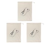 UncleS Lot de 3 sacs à pain pratiques en lin réutilisables et lavables avec cordon de serrage pour le pain et la production de pain en plein air Sac de pique-nique