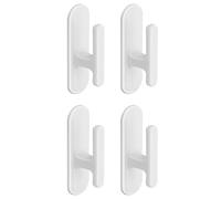 UncleS Lot de 4 crochets muraux adhésifs pour cordon aveugle