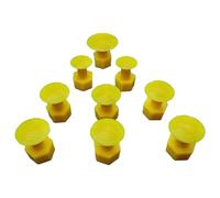 UncleS Lot de 9 pastilles détachantes pour carrosserie de voiture - Outil de maintenance automatique - Outil de suppression des dommages - Tirez les onglets - Tampon de réparation pour véhicules