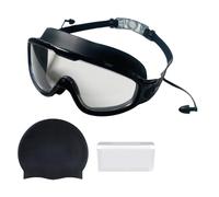 UncleS Lunettes De Natation Étanches avec Bouchons d'oreille pour Femmes Et Hommes À Monture avec Bouchons d'oreille